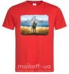 Мужская футболка Марка України Красный фото